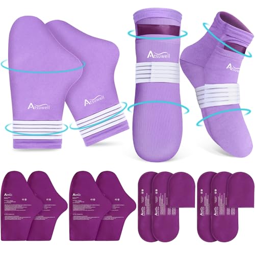 Atsuwell Chemotherapy Gloves and Socks for Neuropathy Relief and XL Hip Ice Pack Wrap Post-Surgery
| Atsuwell Neuropath
